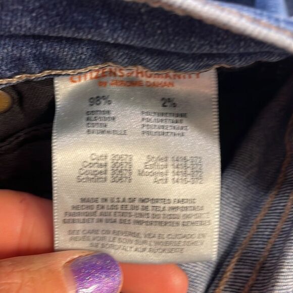 CITIZENS of Humanity Rocket High Rise Capri woman’s jeans - Picture 9 of 13